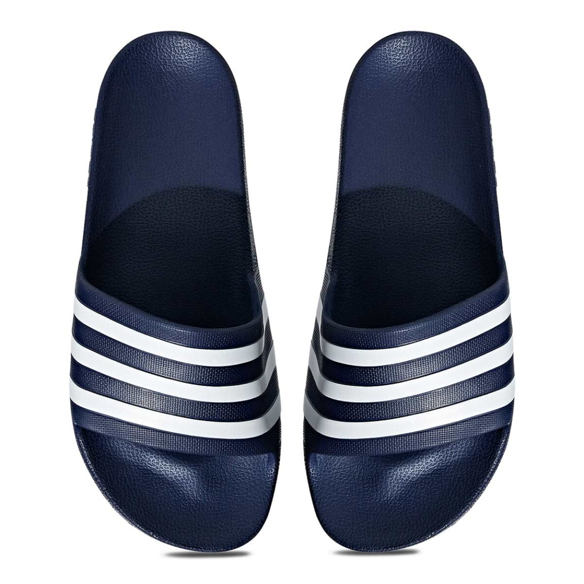 Chanclas Adidas Adilette Aqua Dkblue/ftwwht/dkblue - Marino-blanco 