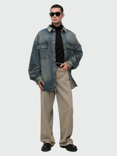 BALMAIN - Camisa Denim 6EX