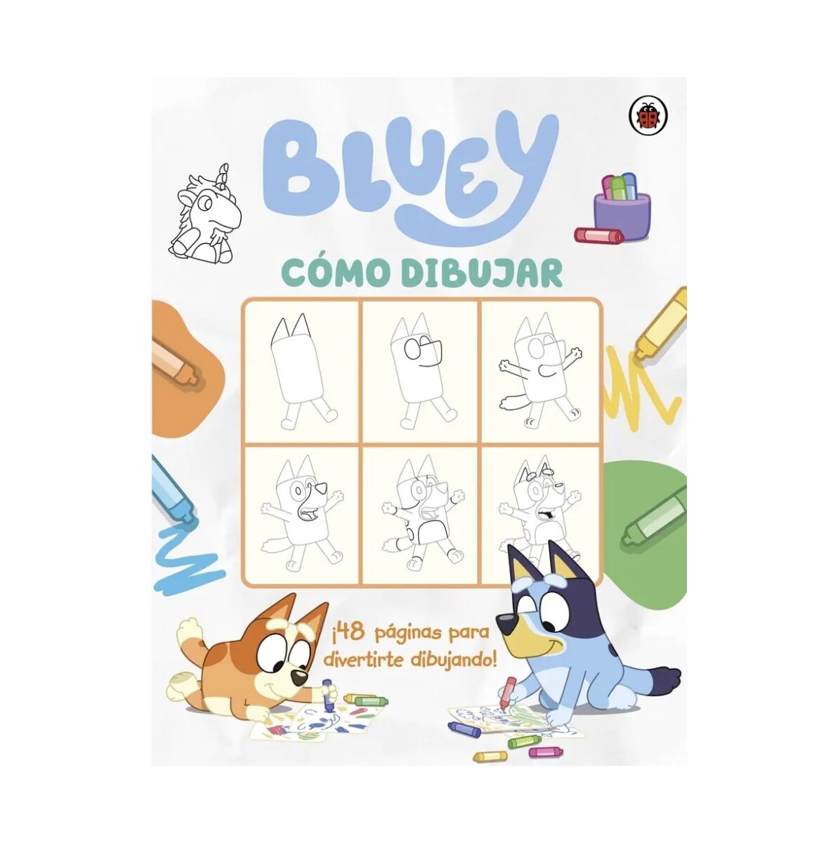 Bluey. Actividades Como Dibujar 