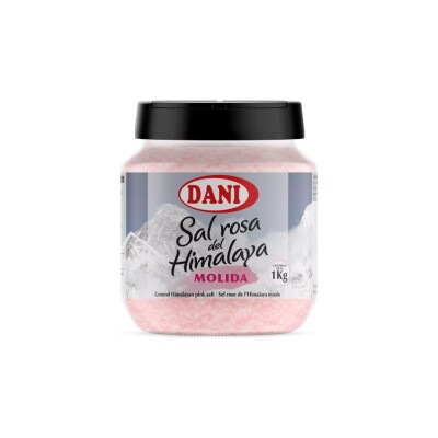 Sal Rosada del Himalaya Molida con finas hierbas en pote 1kg Pote Sal Rosa Del Himalaya 1kg