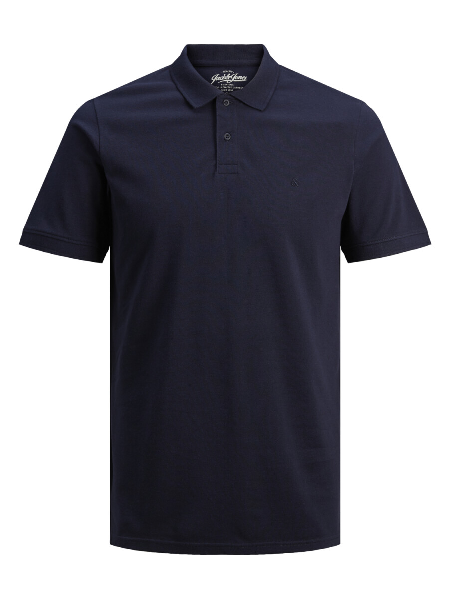Camiseta Basic Polo Clásica - Navy Blazer 