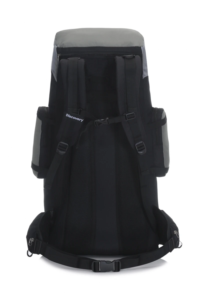 Mochila mochilera de trekking impermeable Gris