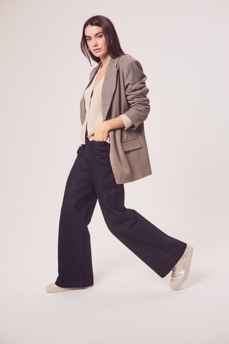 Blazer A Cuadros Multi