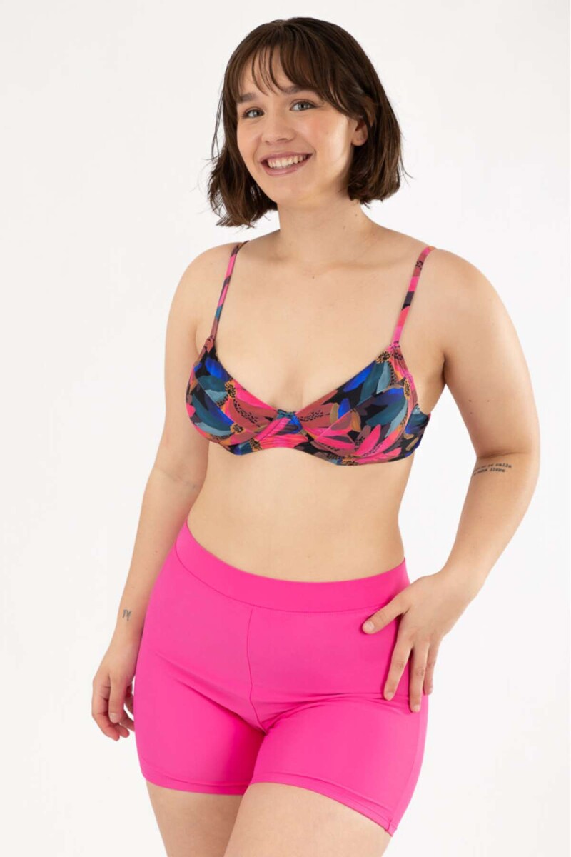 New short speed liso - Full fucsia 