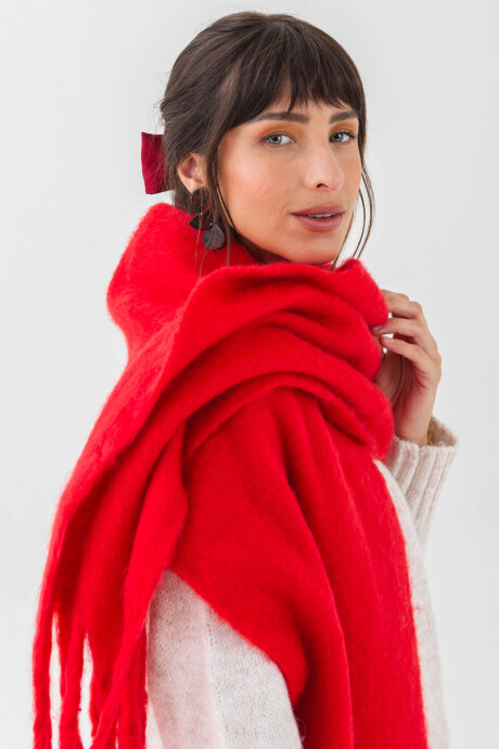 Bufanda Evan Rojo