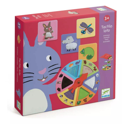 Tactilo Loto Animales Djeco Tactilo Loto Animales Djeco
