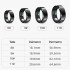 Anillo Colmi R02 Inteligente Talle 9 ANILLO SMART COLMI R02 NEGRO TALLE 9