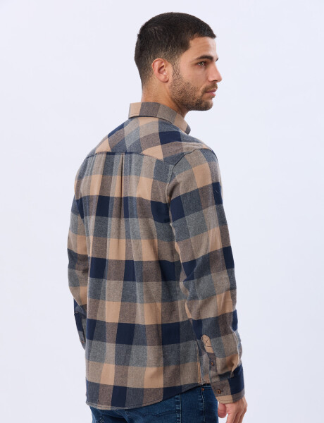 CAMISA DE VIYELA Gris