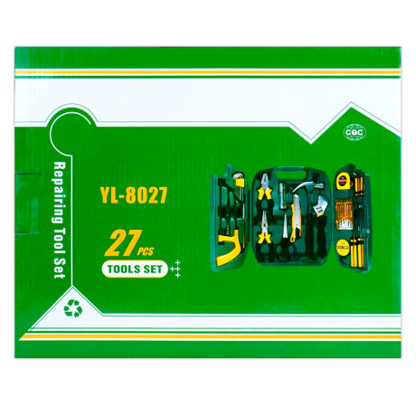 Set de herramientas en valija 27 piezas Set de herramientas en valija 27 piezas