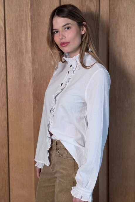 Camisa Franca Blanco