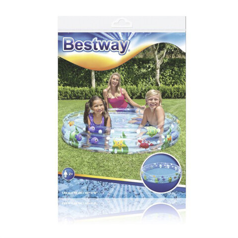 Piscina Inflable Bestway Animales Acuáticos 282Lts U