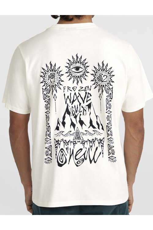 Remera O'Neill Surf Heroes Blanca Remera O'Neill Surf Heroes Blanca