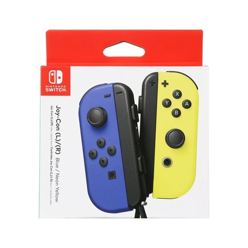 Joystick Nintendo Switch Joy-Con Original Azul y Amarillo Joystick Nintendo Switch Joy-Con Original Azul y Amarillo