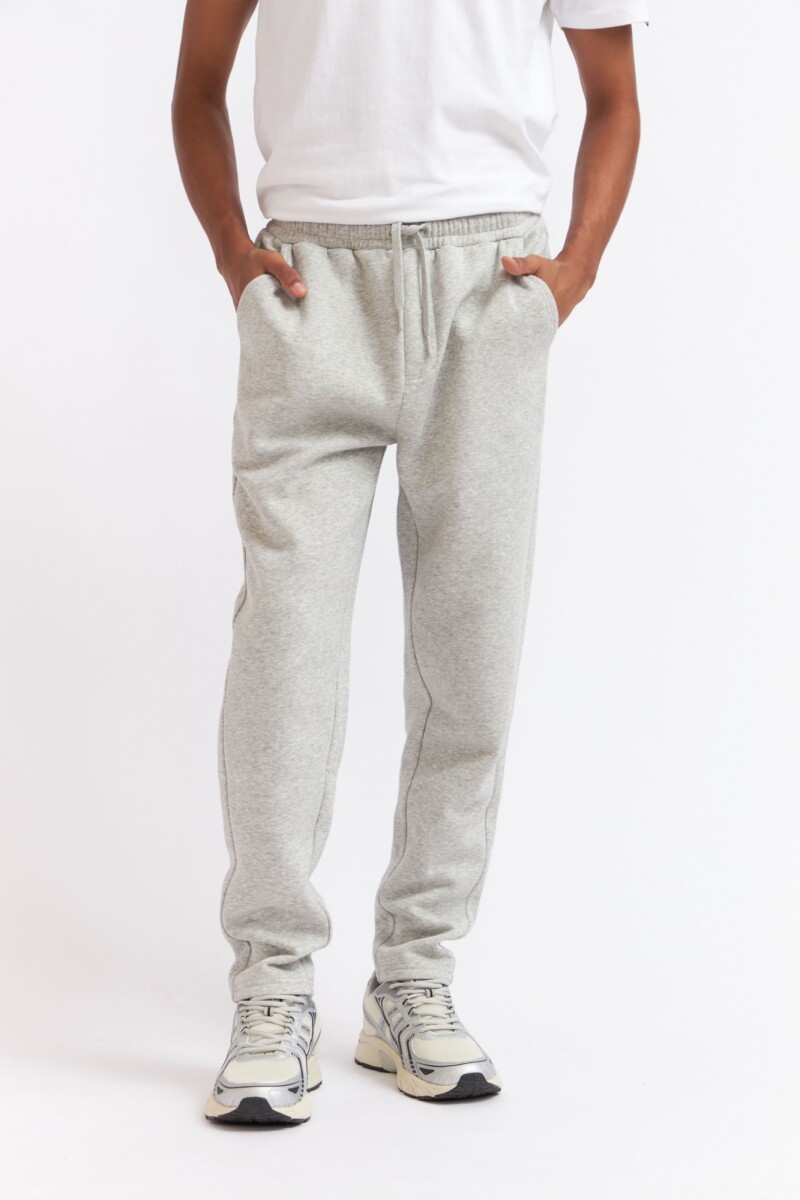 JOGGER LIMONERO - GRIS MELANGE 