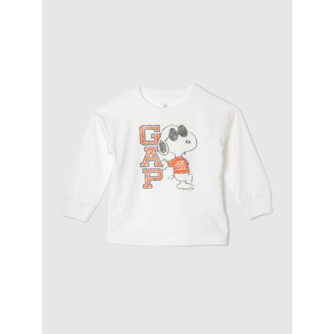 3PL SNOOPY LS GRAPHIC NEW OFF WHITE OPT1