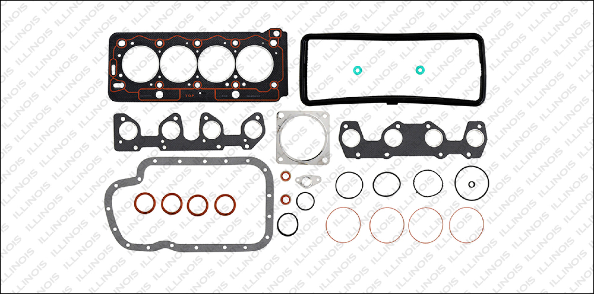 JUNTA CITROEN - PEUGEOT JGO COMPLETO PEUGEOT 208 C3 PICASSO TU4M ILLINOIS 
