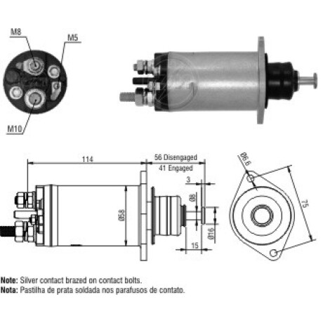 AUTOMATICO DE ARRANQUE MERCEDES BENZ 712 914 OM904 906 924 926 ELECT 24V D.REMY 29MT ZM AUTOMATICO DE ARRANQUE MERCEDES BENZ 712 914 OM904 906 924 926 ELECT 24V D.REMY 29MT ZM