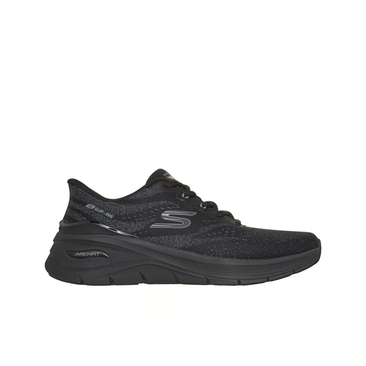Championes Slip-Ins Arch Fit - Negro 