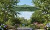 Sombrilla de jardín 3.0m Verde