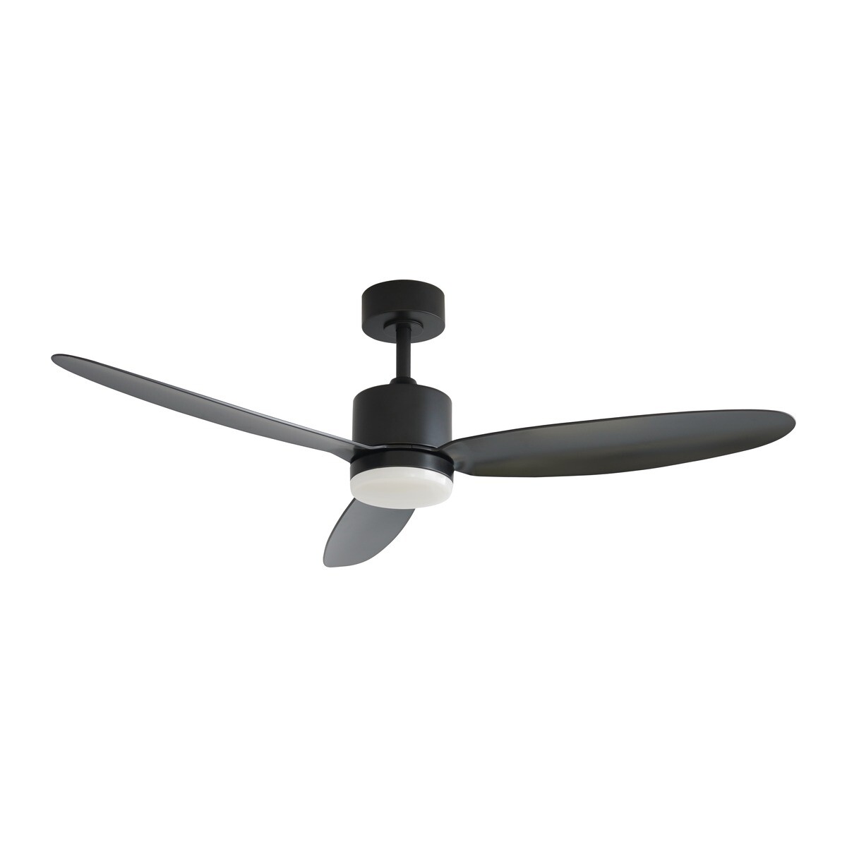 Ventilador de Techo Practic Life FS50233 con Luz LED y Control Remoto - Negro 