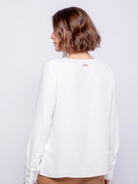 BLUZA ALLIE PLATINUM BLANCO