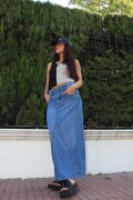 Musculosa Lorenza NEGRO Y CRUDO
