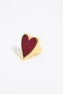ANILLO CORAZÓN Rojo
