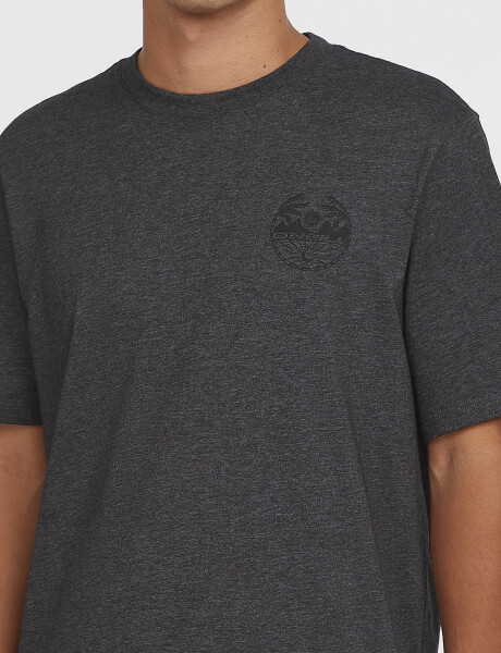 Remera O'Neill Circle Back Print Black Out Remera O'Neill Circle Back Print Black Out