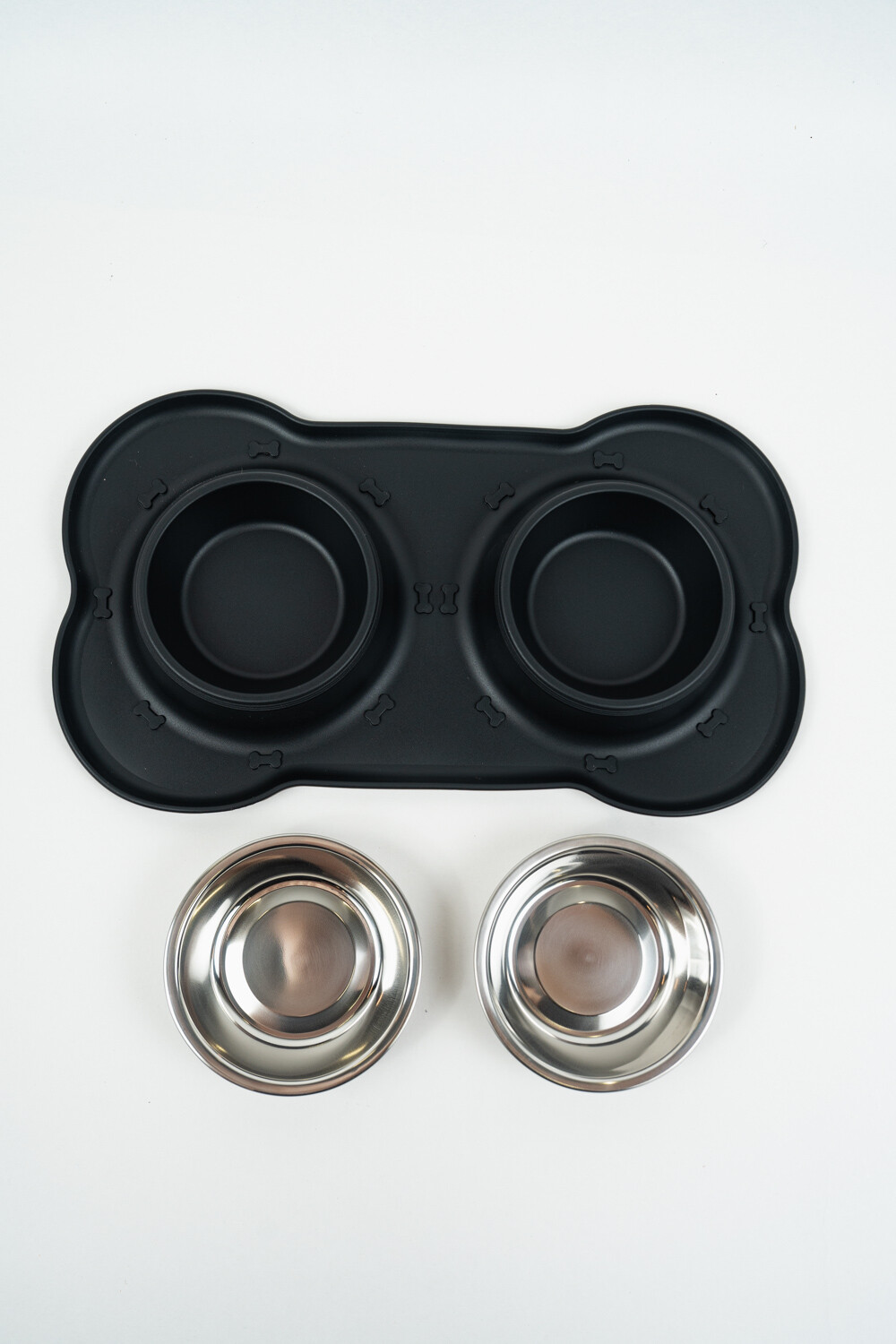 Accesorio Comedero Doble Color Unico