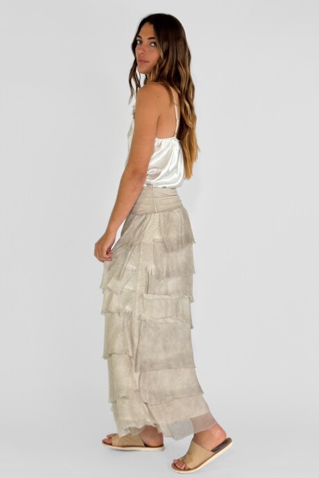 POLLERA GIULIANA Beige