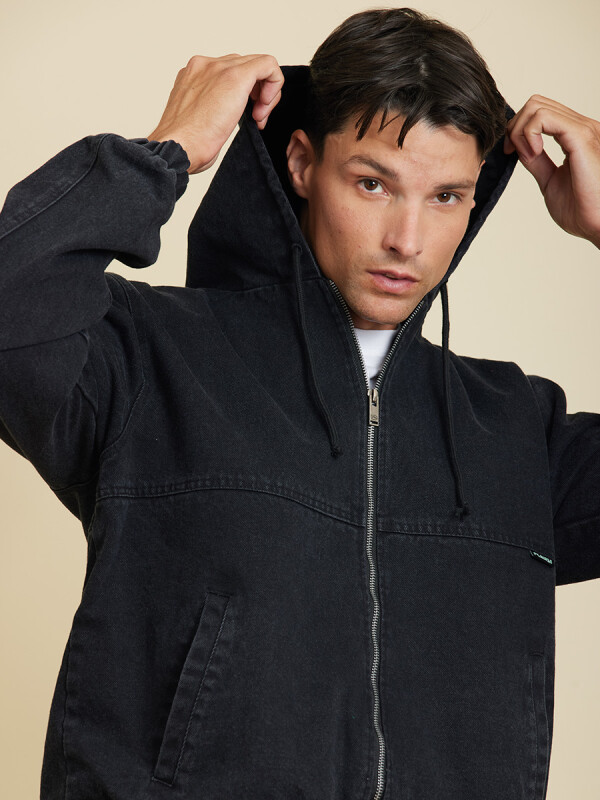 CAMPERA JEAN LUZO RUSTY Negro
