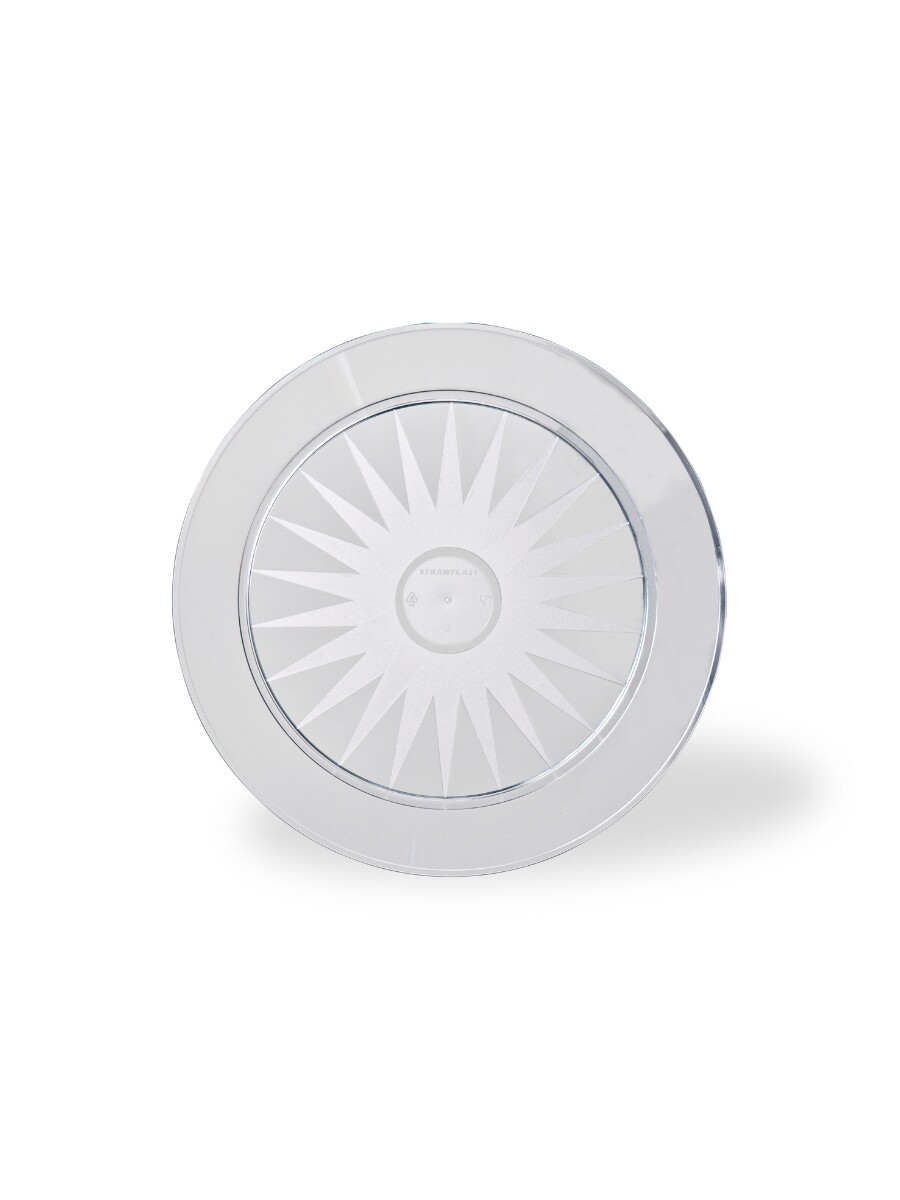 PLATOS REDONDOS 18cm - cristal 