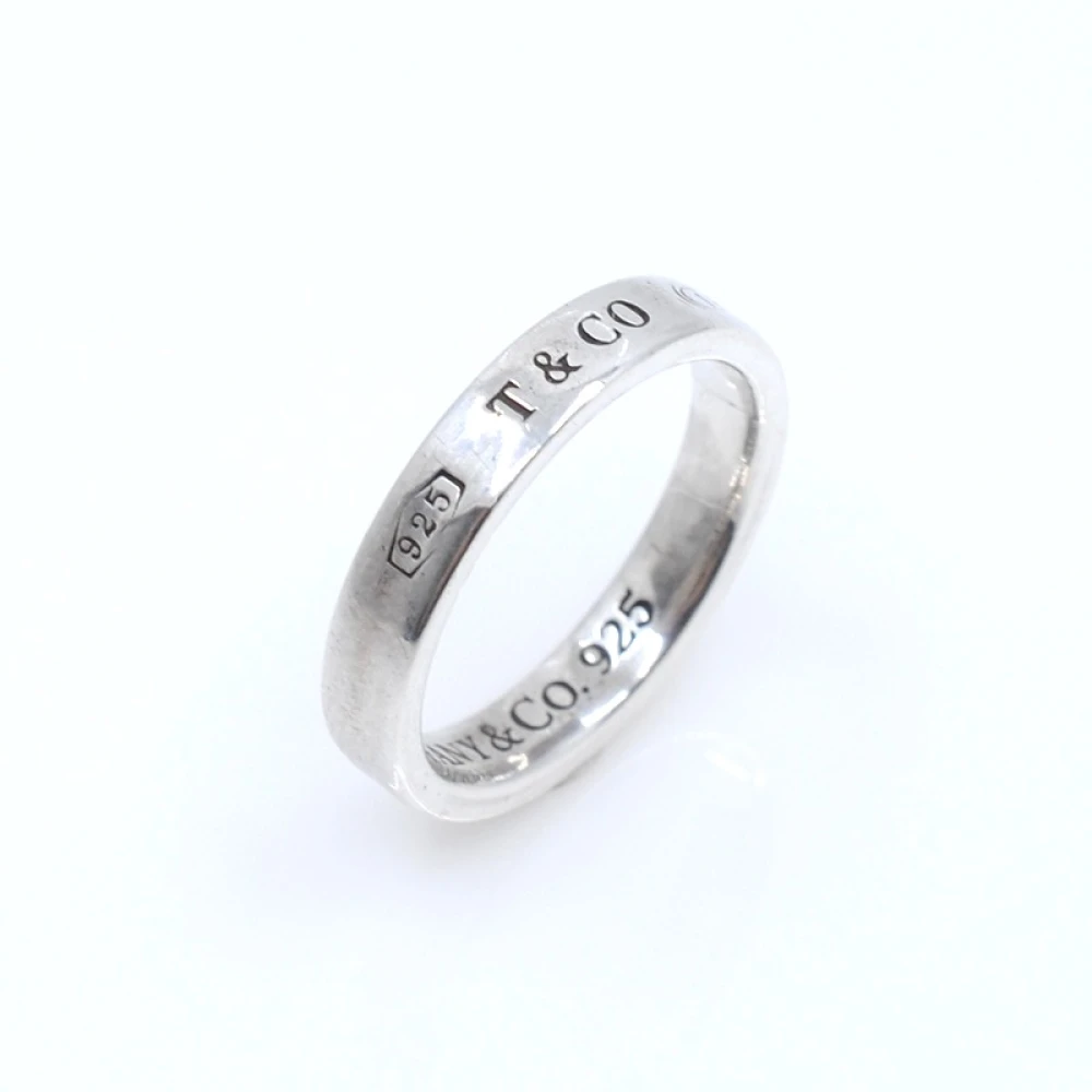 Anillo En Plata 925 Tiffany& Company, Medida Chica N° 11 Anillo En Plata 925 Tiffany& Company, Medida Chica N° 11