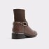 ONITRAM BLACK SMOOTH LEATHER DARK BROWN