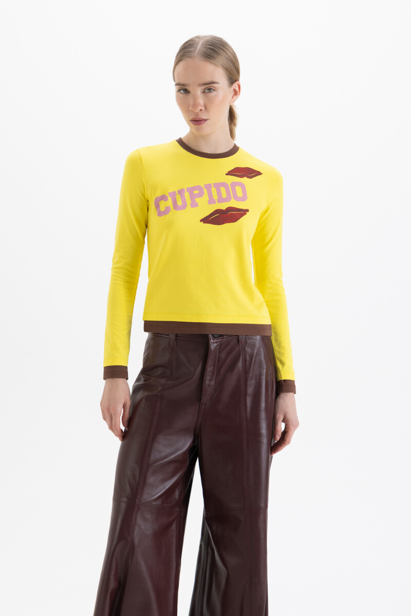 REMERA CUPIDO Amarillo