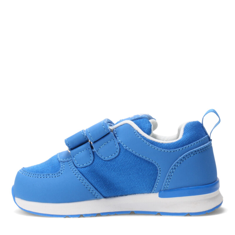 Championes Infantiles Umbro Manchester Infantil Azul Real - Blanco