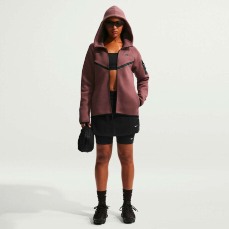 Abrigo Nike Sportswear Tech Fleece Windrunner de Mujer morado