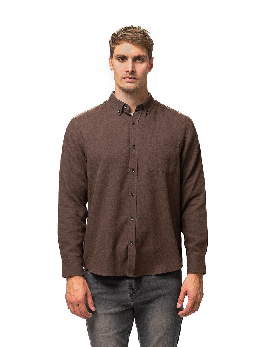Camisa Franela Philadelphia Forum - Marron 