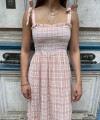 Vestido Oriana rosa