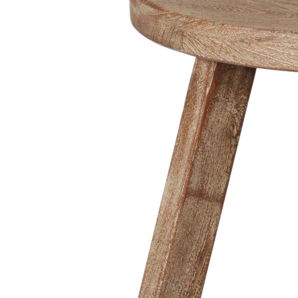 MESA AUXILIAR MADERA NATURAL-BEIGE OZZY NATURAL