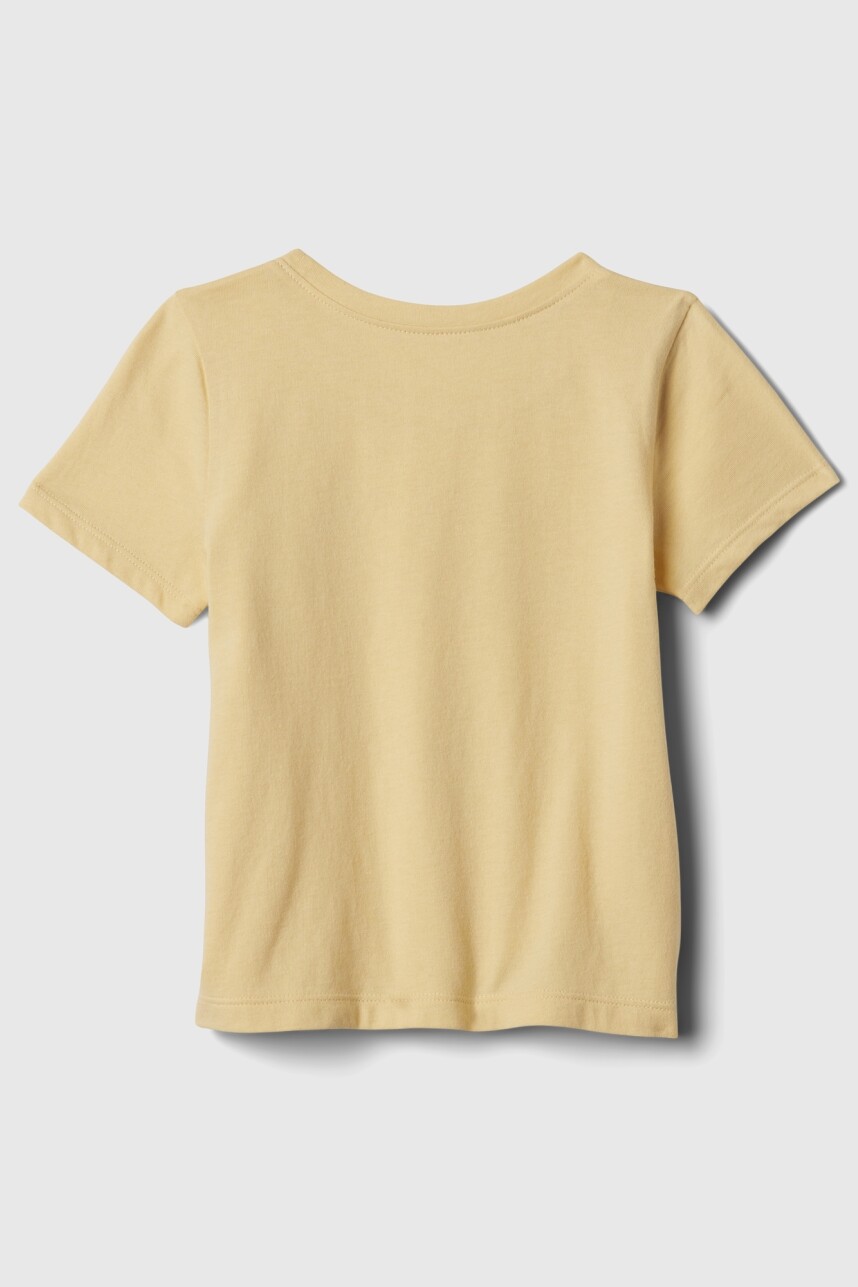 Remera Logo Gap Toddler Niña New Chamois