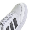 Championes Adidas Courtblock de Hombre - IF4033 Blanco-negro
