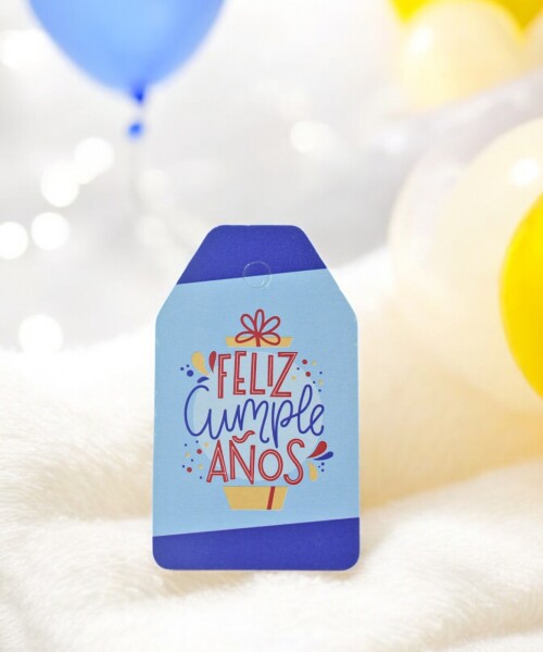 Tag cumpleaños 5x8,5 DISEÑO 6