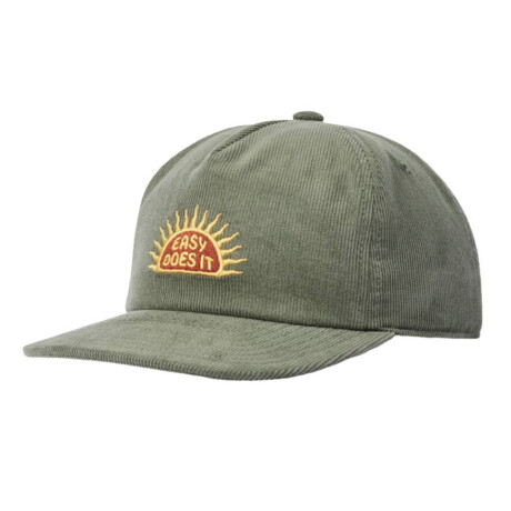Gorro Katin Rise Corduroy Verde
