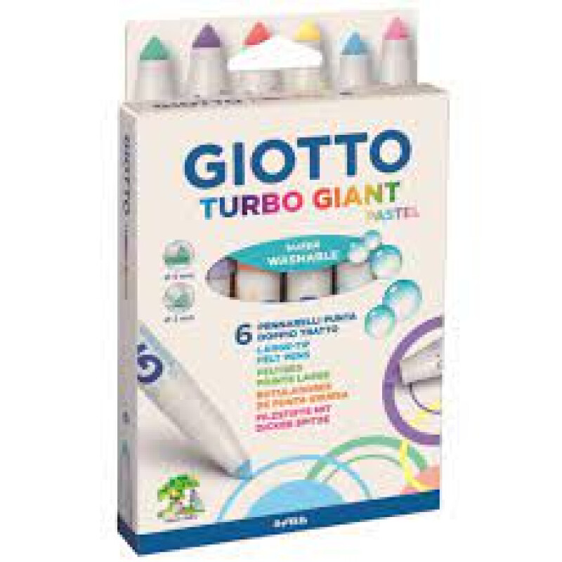 Marcadores turbo giant pastel x6 Marcadores turbo giant pastel x6
