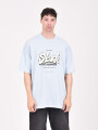 REMERA STUCK CELESTE