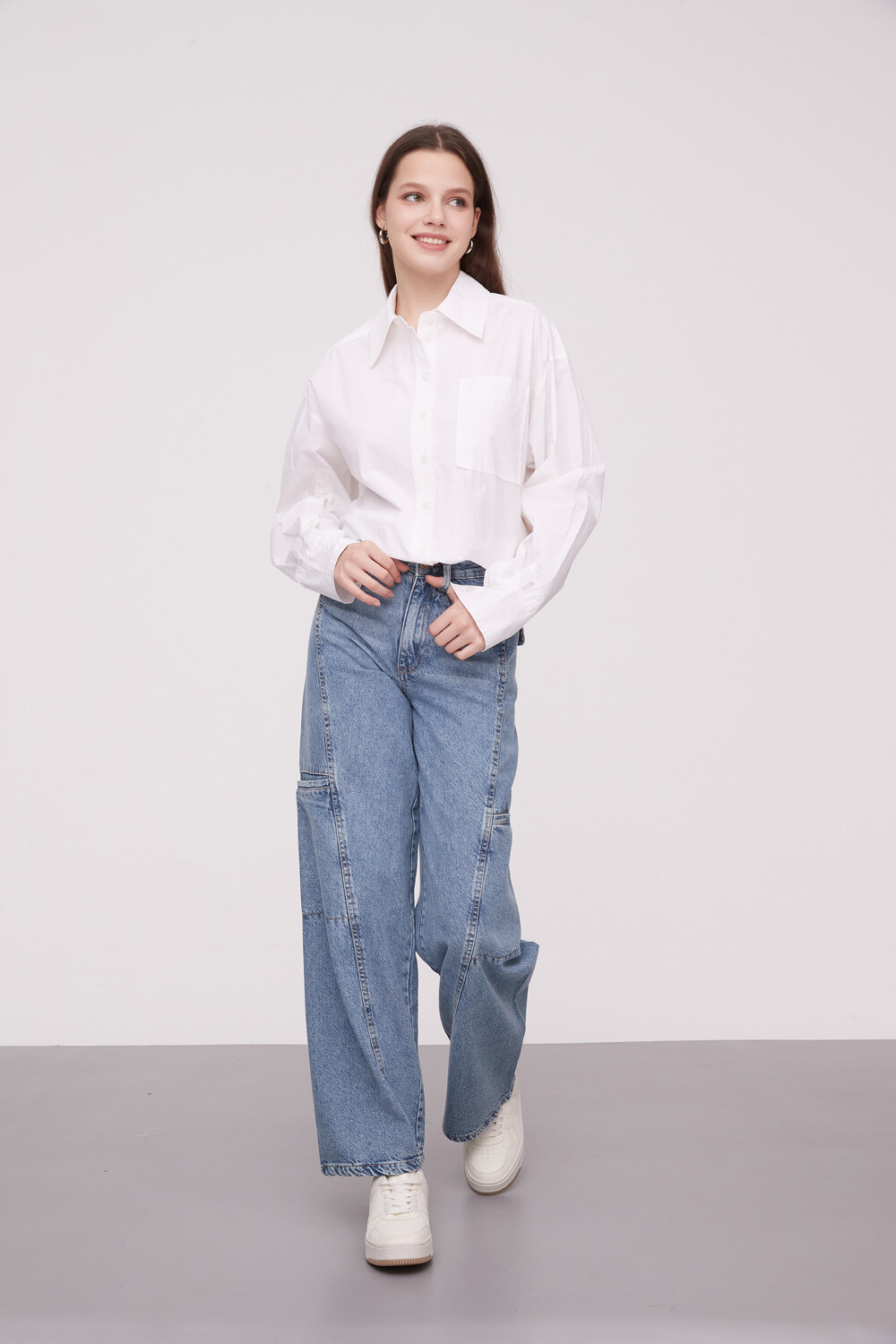 Pantalon Fields Azul Medio