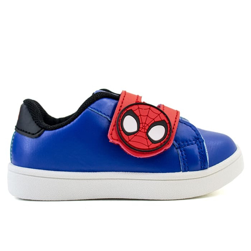 Calzado deportivos - Marvel - Marvel Casual Spiderman Bajo PU C/Velcro de Niños - SPTCFW23002 Azul-negro