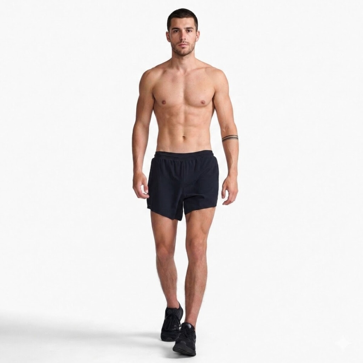 Short Running Light Speed Stash 5 Inch Short Hombre 