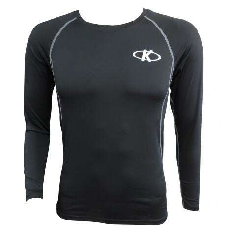 Remera Térmica Manga Larga K NEGRO